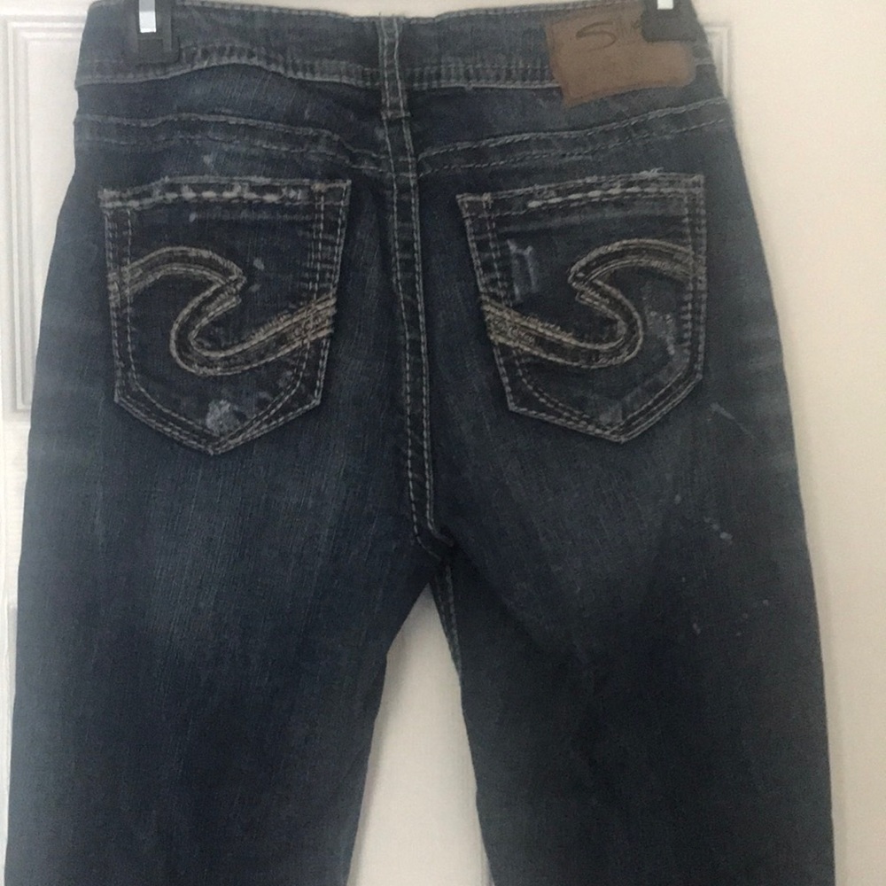 Silver jeans